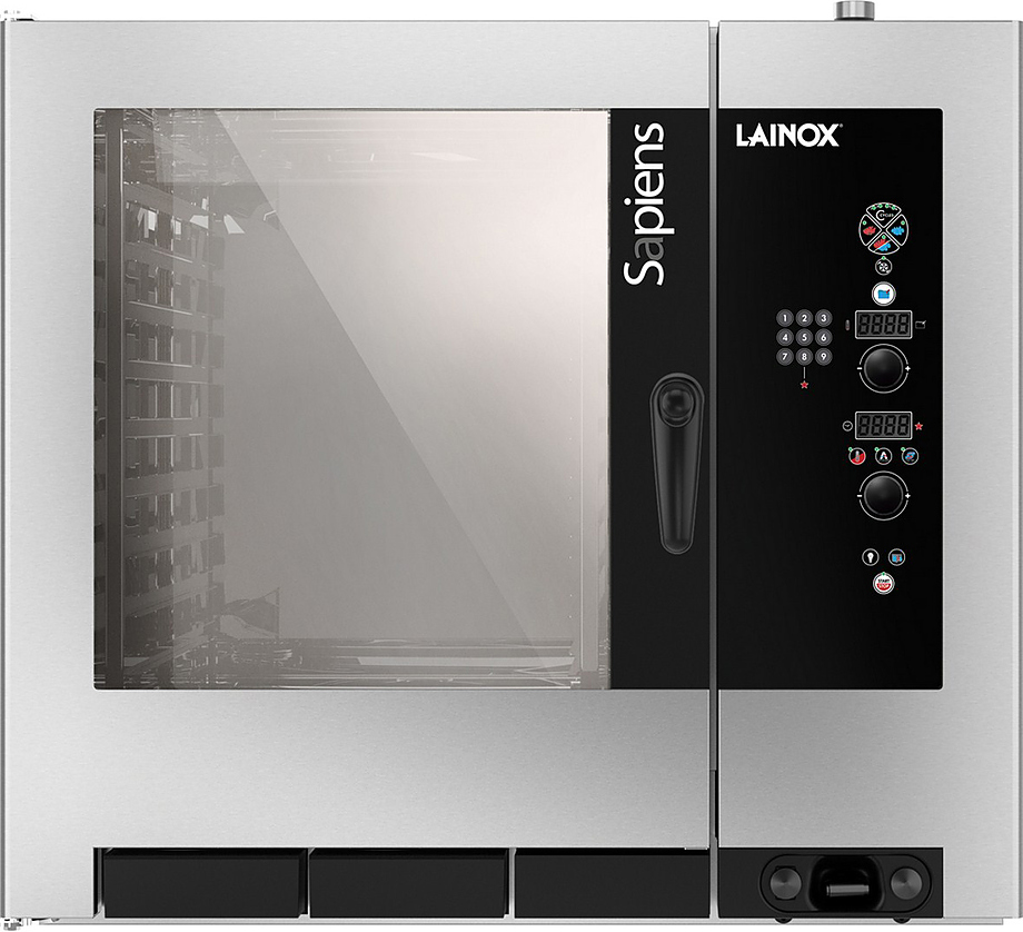 Пароконвектомат Lainox Sapiens SAEV102R+LCS+KSC004O