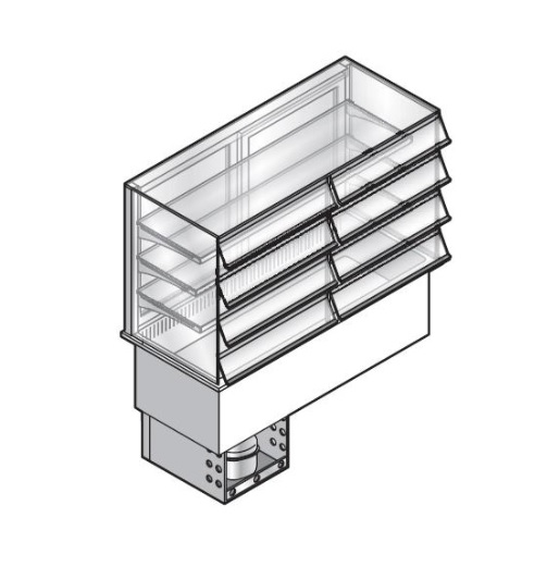 Витрина охлаждаемая EMAINOX I7VVQC3RVR3