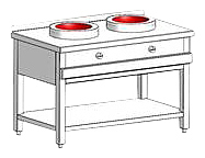 Плита индукционная WOK Heidebrenner ETK-I-W 732217