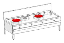 Индукционная WOK станция Heidebrenner ETK-I-W 732267